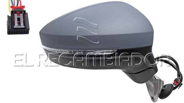 ESPEJO COMPLETO Lado derecho (acompañante) VW TIGUAN (16-) - 27347812