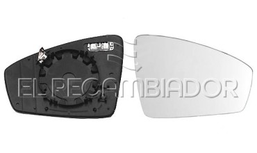 GLASS WITH SUPPORT Right side (passenger) VW TIGUAN (16-) - 31347802