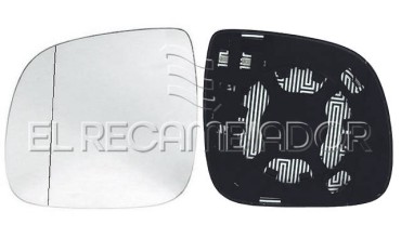 GLASS WITH SUPPORT Left side (driver) VW TOUAREG (07-10) - 31344801