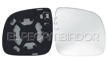 GLASS WITH SUPPORT Right side (passenger) VW TOUAREG (07-10) - 31344802