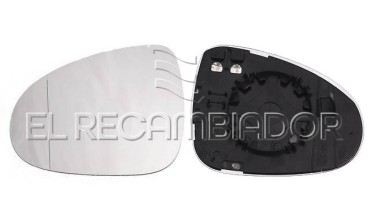 GLASS WITH SUPPORT Left side (driver) VW TOUAREG (10-18) - 31344901