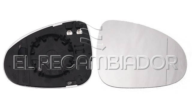 GLASS WITH SUPPORT Right side (passenger) VW TOUAREG (10-18) - 31344902