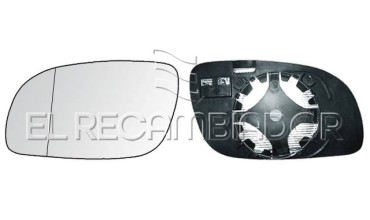 CRISTAL CON SOPORTE Lado derecho (acompañante) VW TOURAN (03-10) - 31910122