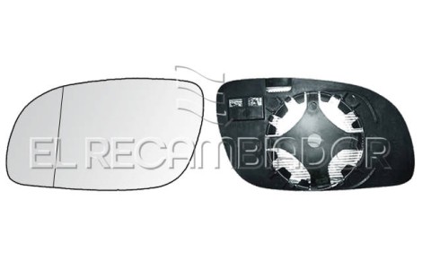 GLASS WITH SUPPORT Right side (passenger) VW TOURAN (03-10) - 31910122