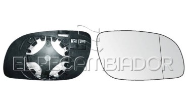 CRISTAL CON SOPORTE Lado derecho (acompañante) VW TOURAN (03-10) - 31910142