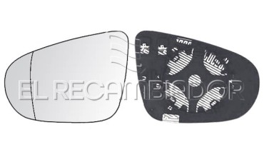CRISTAL CON SOPORTE Lado izquierdo (conductor) VW TOURAN (10-15) - 31910941