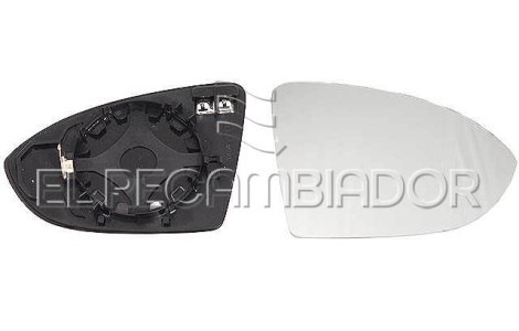 GLASS WITH SUPPORT Right side (passenger) VW TOURAN (15-) - 31911002