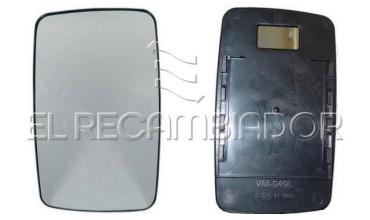 CRISTAL CON SOPORTE Lado izquierdo (conductor) VW TRANSPORTER Serie LT (96-06)  - 31509011
