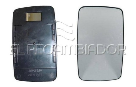 CRISTAL CON SOPORTE Lado derecho (acompañante) VW TRANSPORTER Serie LT (96-06)  - 31509012