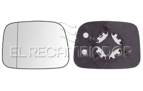 CRISTAL CON SOPORTE Lado izquierdo (conductor) VW TRANSPORTER T5 (03-09) - 31917231