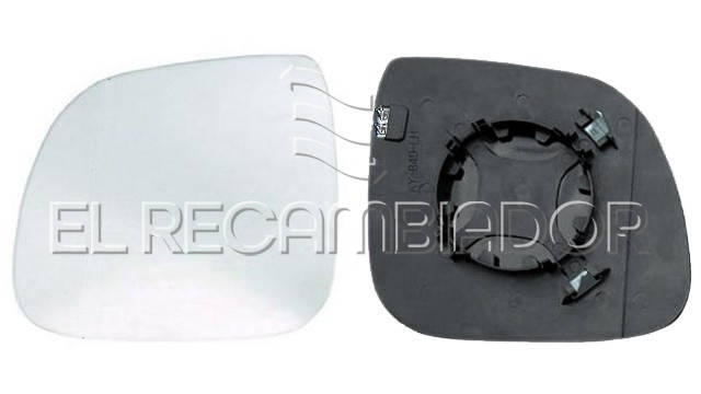 CRISTAL CON SOPORTE Lado izquierdo (conductor) VW TRANSPORTER T5 (09-15) - 31341501