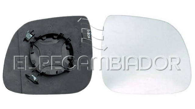 CRISTAL CON SOPORTE Lado derecho (acompañante) VW TRANSPORTER T5 (09-15) - 31341502