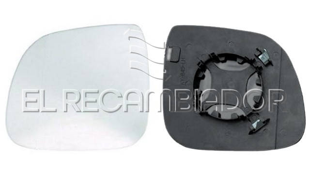GLASS WITH SUPPORT Left side (driver) VW TRANSPORTER T6 (15-) - 31340631