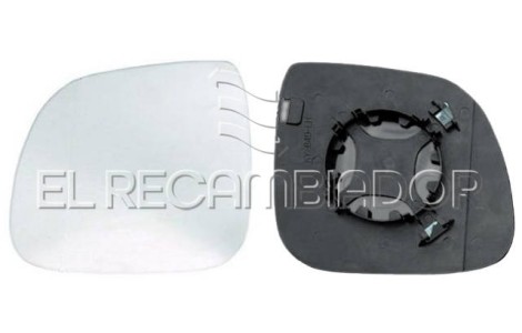 GLASS WITH SUPPORT Left side (driver) VW TRANSPORTER T6 (15-) - 31340631