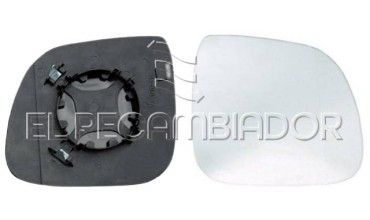 GLASS WITH SUPPORT Right side (passenger) VW TRANSPORTER T6 (15-) - 31340602