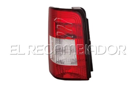 REAR LAMP Left side (driver) CITROEN BERLINGO (03-08) 2 Portones Tras. - 16223537