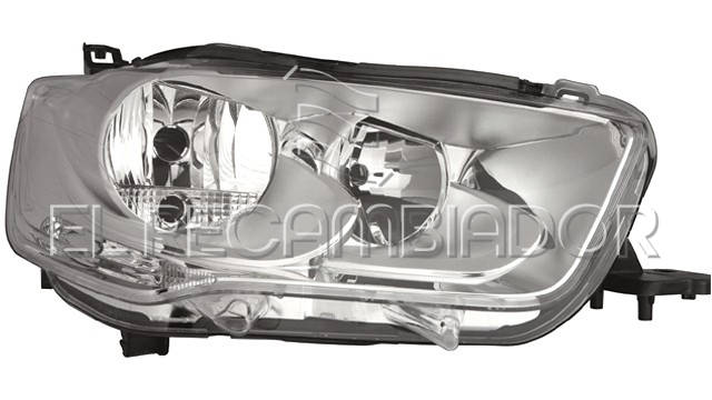 HEADLAMP Right side (passenger) CITROEN C-ELYSEE (12-17) - 11040512