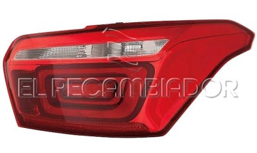 PILOTO TRASERO Lado derecho (acompañante) CITROEN C-ELYSEE (17-) - 16040512