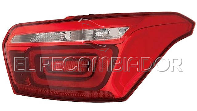 PILOTO TRASERO Lado derecho (acompañante) CITROEN C-ELYSEE (17-) - 16040512