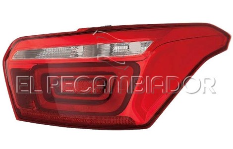 PILOTO TRASERO Lado derecho (acompañante) CITROEN C-ELYSEE (17-) - 16040512