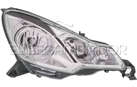 HEADLAMP Right side (passenger) CITROEN DS3 (09-13) - 11040402