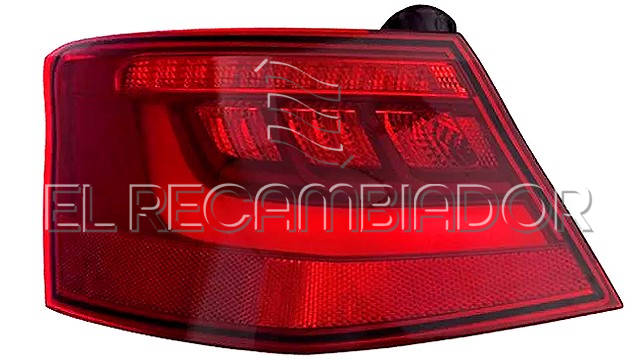 REAR LAMP Left side (driver) AUDI A3 (12-16) 3 Ptas. - 16016301