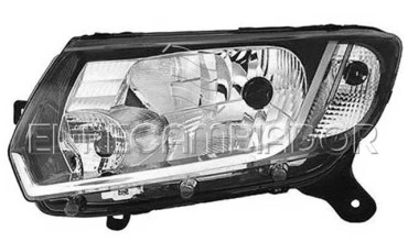 HEADLAMP Left side (driver) DACIA LOGAN (13-16) MCV - Familiar - 11250121