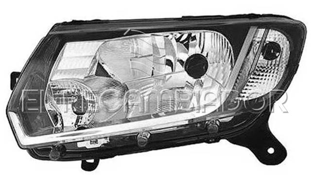 HEADLAMP Left side (driver) DACIA SANDERO (12-16) - 11250121