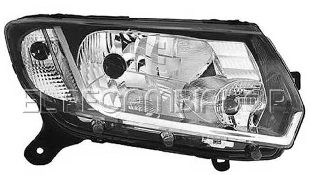 HEADLAMP Right side (passenger) DACIA SANDERO (12-16) - 11250122