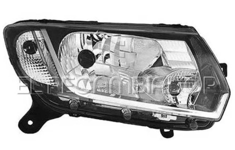 HEADLAMP Right side (passenger) DACIA SANDERO (12-16) - 11250122