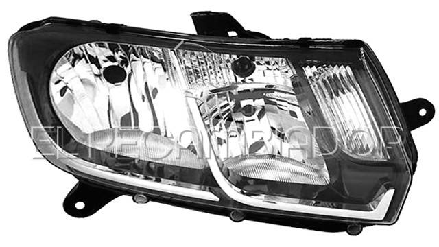 HEADLAMP Right side (passenger) DACIA SANDERO (12-16) - 11250112