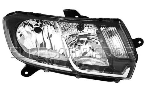 HEADLAMP Right side (passenger) DACIA SANDERO (12-16) - 11250112