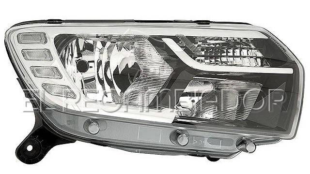 HEADLAMP Right side (passenger) DACIA SANDERO (17-21) - 11250132