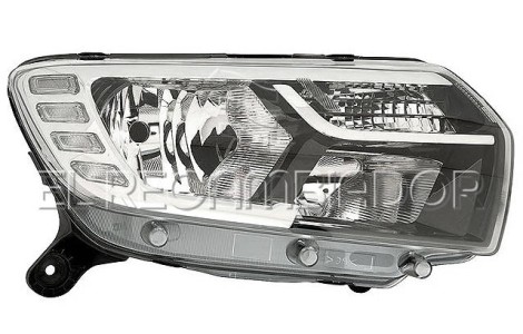 HEADLAMP Right side (passenger) DACIA SANDERO (17-21) - 11250132