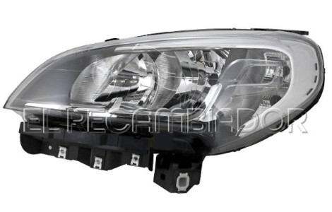 HEADLAMP Left side (driver) FIAT DOBLÓ (15-) 2 Portones Tras. - 11092511