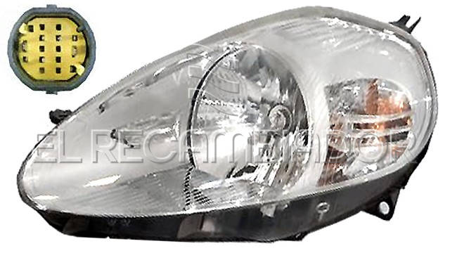 FARO PRINCIPAL Lado izquierdo (conductor) FIAT GRANDE PUNTO (05-13) 3/5 Ptas. - 11304301