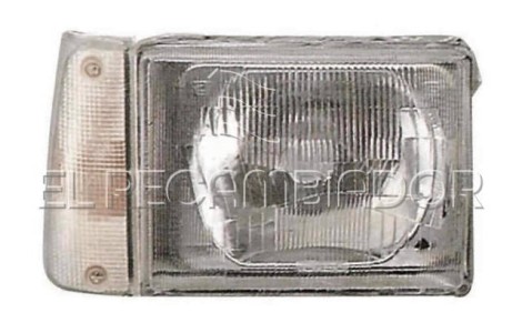 HEADLAMP Right side (passenger) FIAT PANDA (86-03) - 11850504