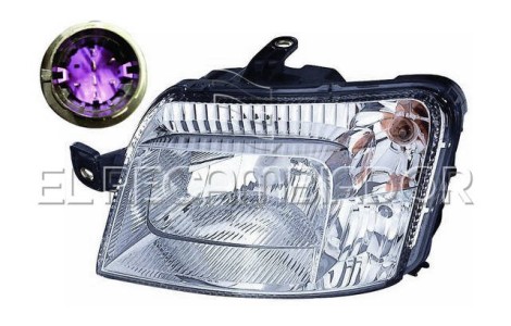 HEADLAMP Left side (driver) FIAT PANDA (03-11) - 11300803
