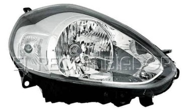 HEADLAMP Right side (passenger) FIAT PUNTO EVO (09-) 3/5 Ptas. - 11304402