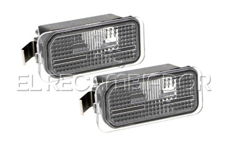 LUZ DE MATRICULA Juego de lado izquierdo + derecho FORD FIESTA (08-13) 3 Ptas. / 5 Ptas. - 17310819
