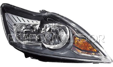 HEADLAMP Right side (passenger) FORD FOCUS (07-11) 3 Ptas ./ 5 Ptas. - 11316904