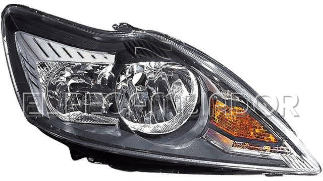 HEADLAMP Right side (passenger) FORD FOCUS (07-11) 3 Ptas ./ 5 Ptas. - 11316904