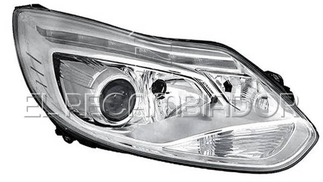 HEADLAMP Right side (passenger) FORD FOCUS (11-15) 4 Ptas. Sedán - 11310712