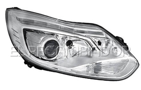 HEADLAMP Right side (passenger) FORD FOCUS (11-15) 4 Ptas. Sedán - 11310712