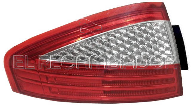 REAR LAMP Left side (driver) FORD MONDEO (07-10) 4 Ptas. Sedán - 16315431