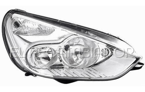 HEADLAMP Right side (passenger) FORD S-MAX (06-10) - 11317102