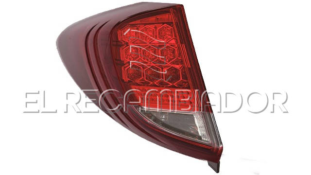 REAR LAMP Left side (driver) HONDA CIVIC (12-15) 5 Ptas. Hatchback - 16370801