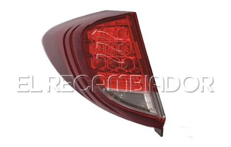 REAR LAMP Left side (driver) HONDA CIVIC (12-15) 5 Ptas. Hatchback - 16370801