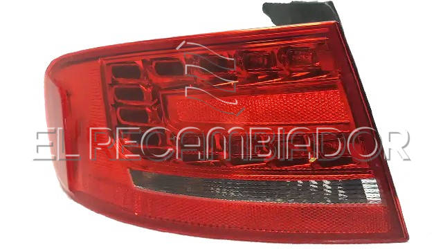 REAR LAMP Left side (driver) AUDI A4 (08-12) 4 Ptas. Sedán - 16120937