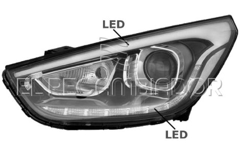 FARO PRINCIPAL Lado izquierdo (conductor) HYUNDAI ix35 (13-15) - 11395811